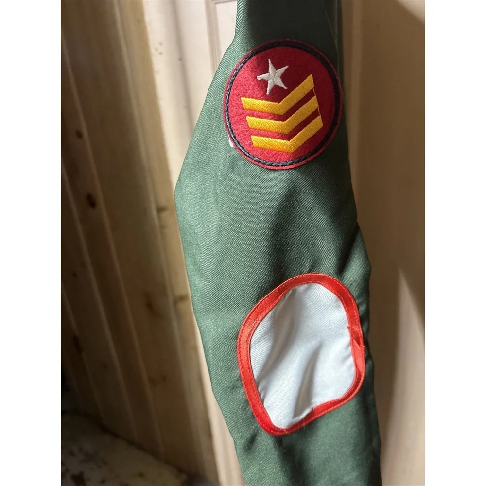Hyde & Eek! Kids Ace Fighter Pilot Jumpsuit Size Medium Costume Creative Play